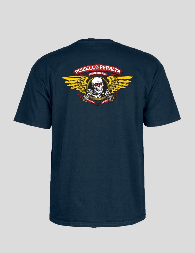 T-shirt POWELL PERALTA winged ripper tee navy